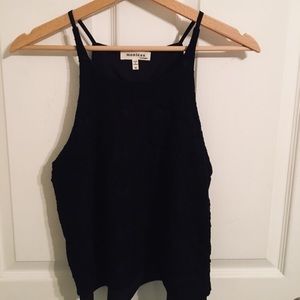 MONTEAU lace tank